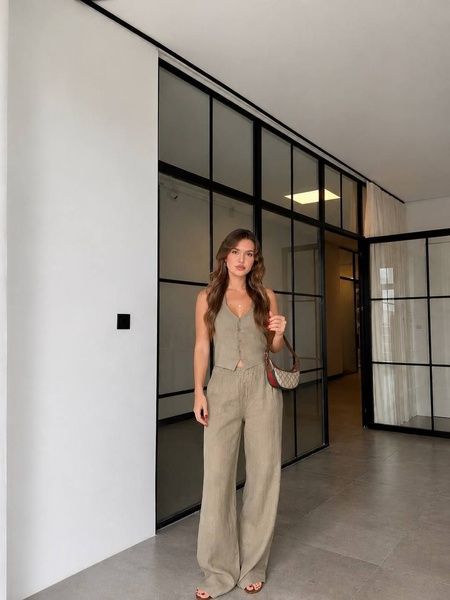 Костюм 2в1 Linen 825 фото