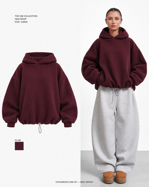 Худі OVERSIZE SOFT на флісі 138 фото